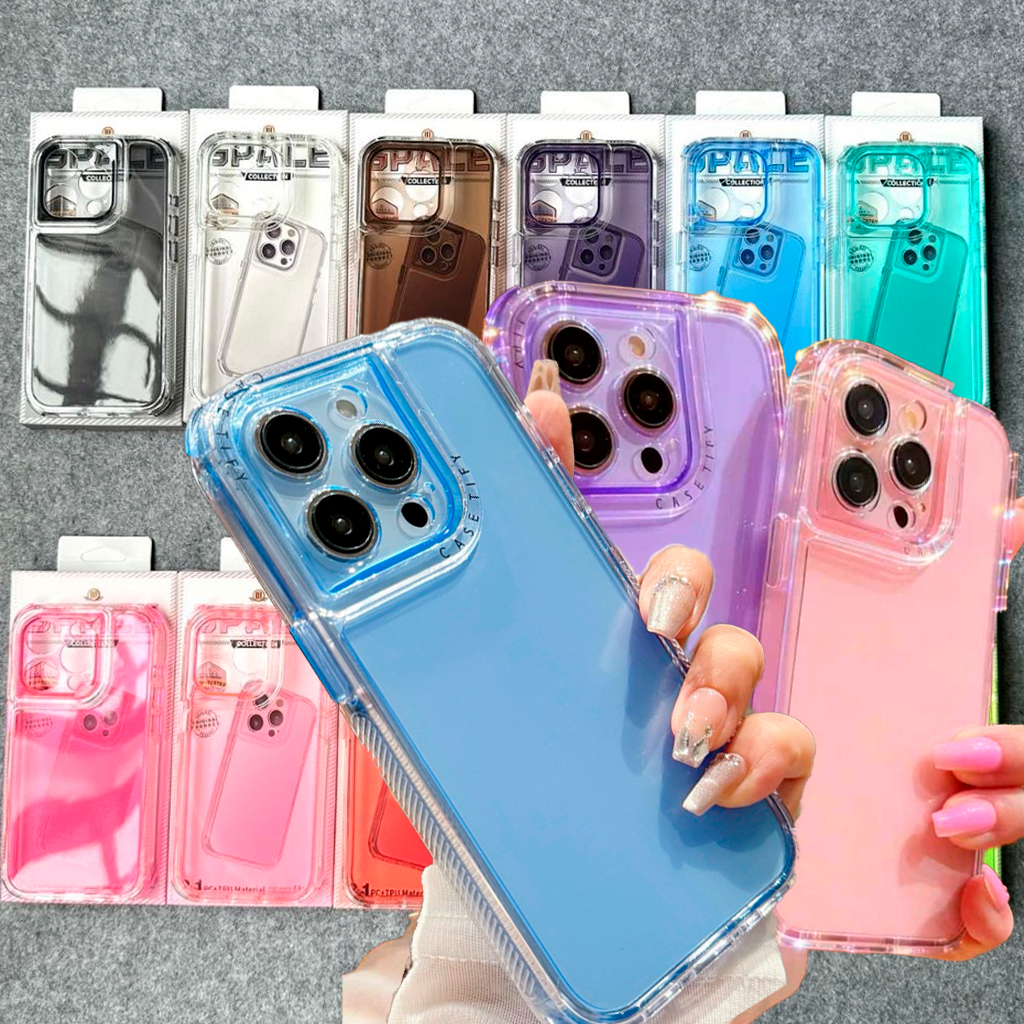 Capinha Space 3ª Terceira Geração iPhone 16/16Pro/16ProMax/16Plus/16E Anti-impacto Case Capa Proteção