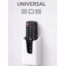 Suporte Controle Remoto de Parede 3D Universal |   Porta Controle | Organizador Sem Fácil Instalação