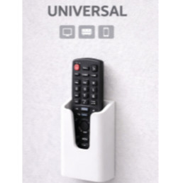 Suporte Controle Remoto de Parede 3D Universal |   Porta Controle | Organizador Sem Fácil Instalação