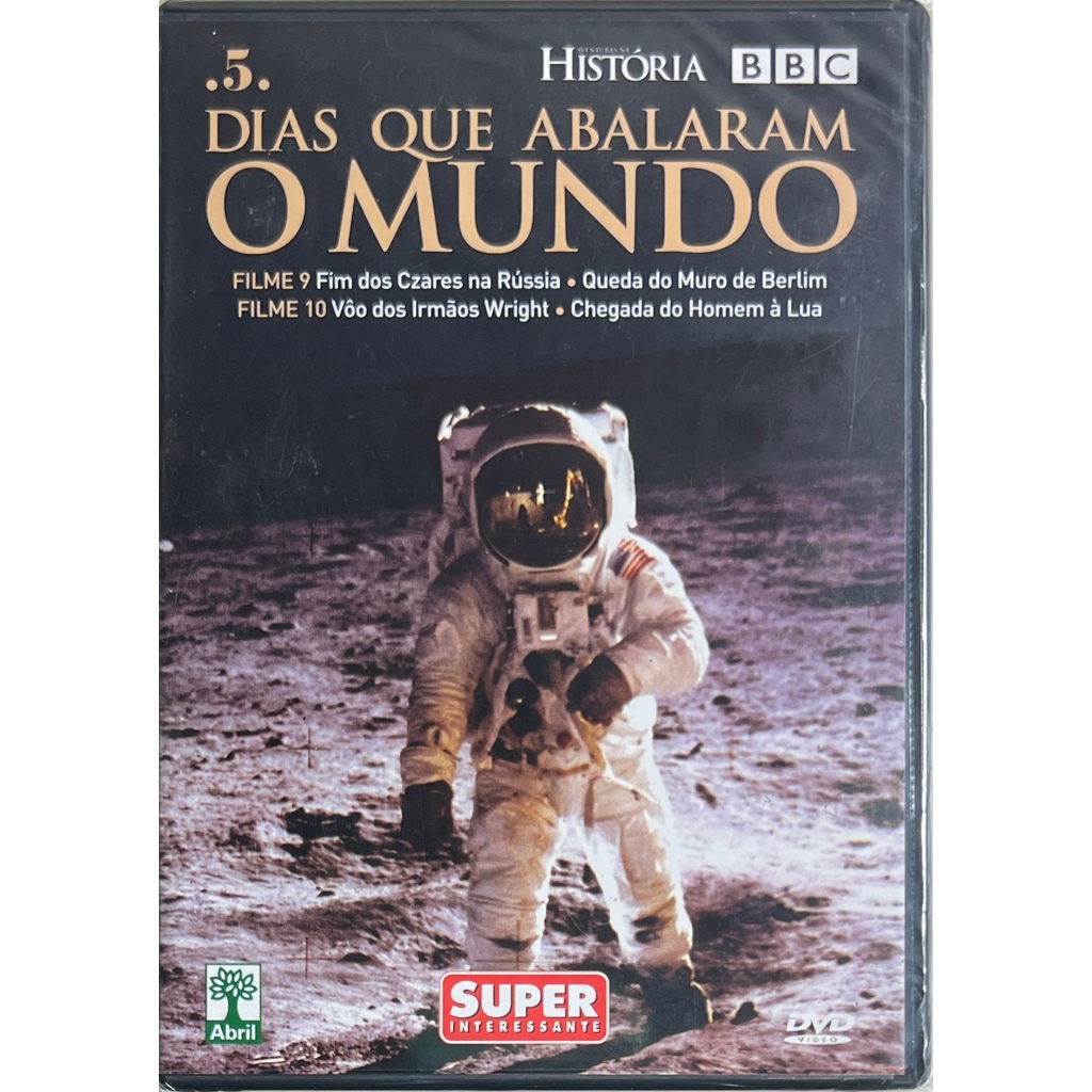 Dias que Abalaram o Mundo - Vol. 5 - História BBC - DVD Original Lacrado