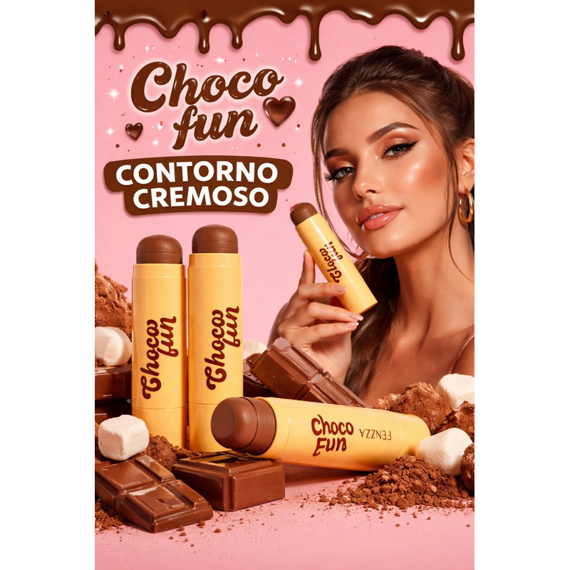 Contorno Stick Choco Fun FENZZA EM PROMOÇÃO ENVIO IMEDIATO!!