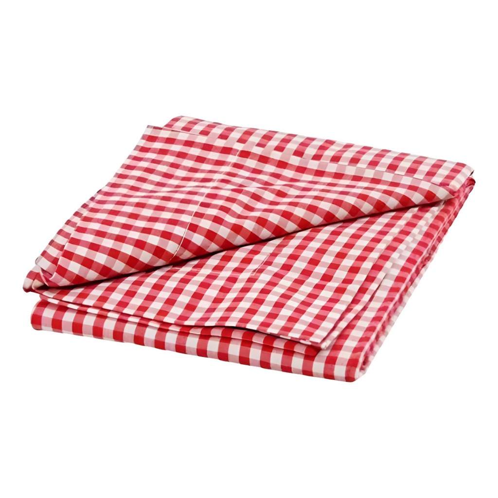 Toalha De Mesa Xadrez Retangular 6 Lugares Para Piquenique