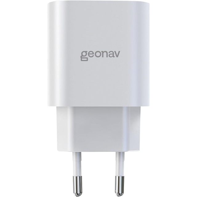 CARREGADOR DE PAREDE SUPERPOWER COM 25W BRANCO - GEONAV - CH25PDWT