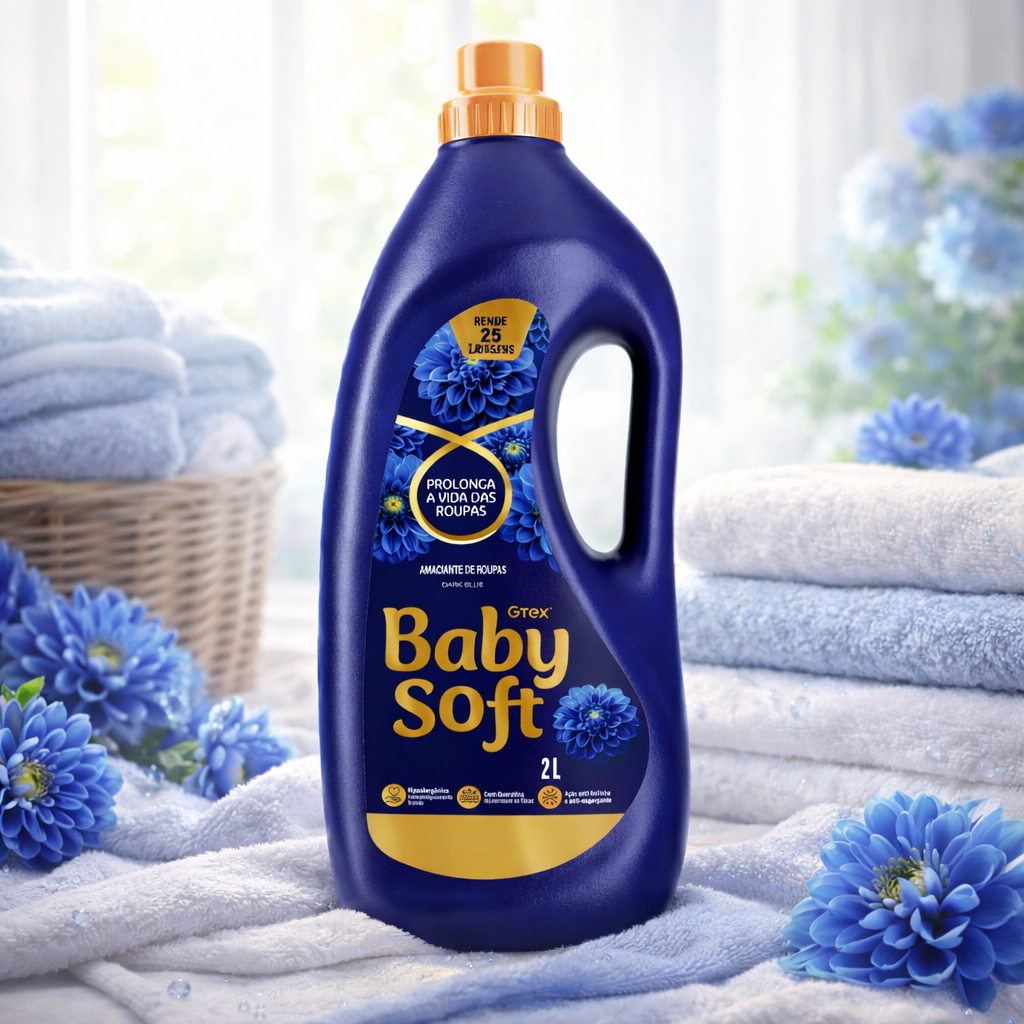 Amaciante Diluído Baby Soft Infinity Care Dark Blue - 2L