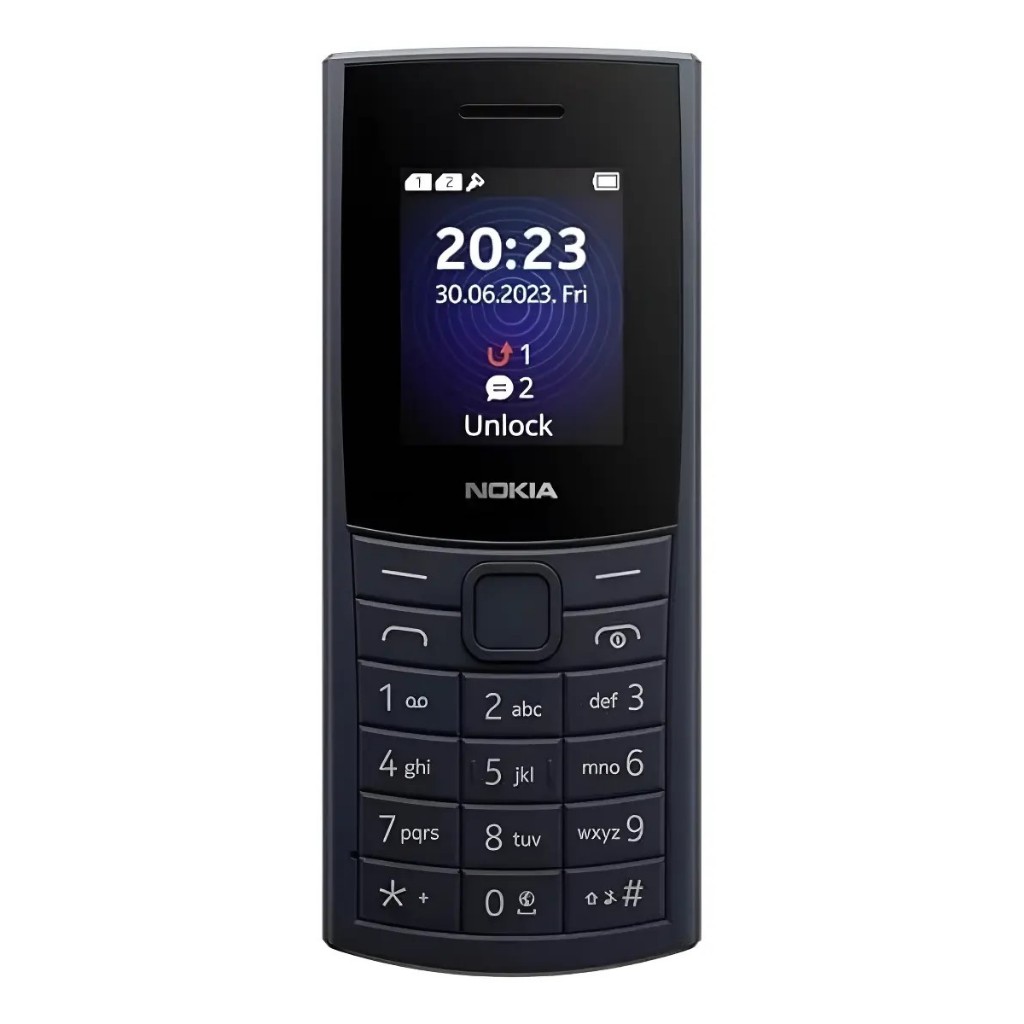 Celular Nokia 110 4g Dual Chip Radio Fm Bluetooth Novo Azul
