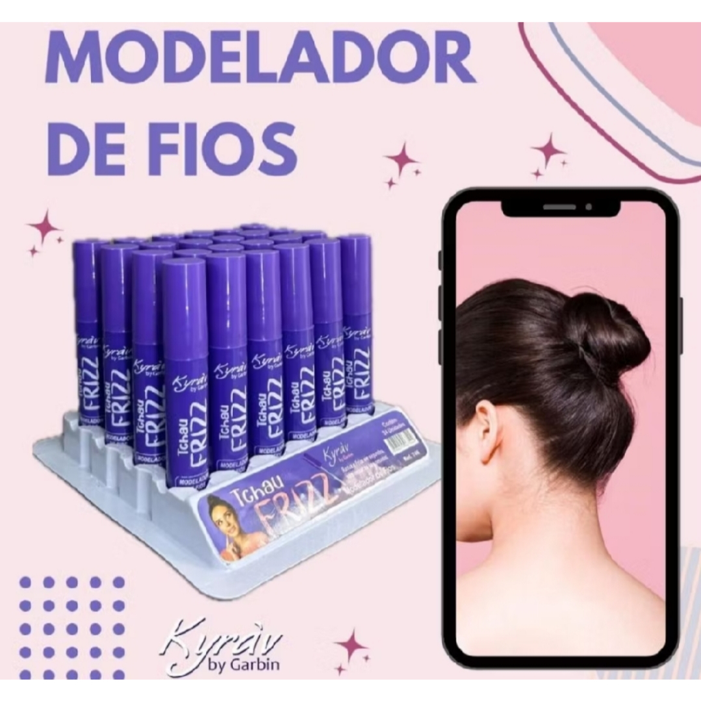 Modelador de Fios Tchau Frizz – Acabamento Perfeito em Segundos!