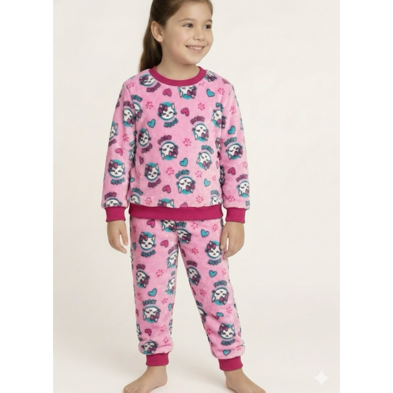 Conjunto Soft em Fleece Bebe inverno Menina e Menino