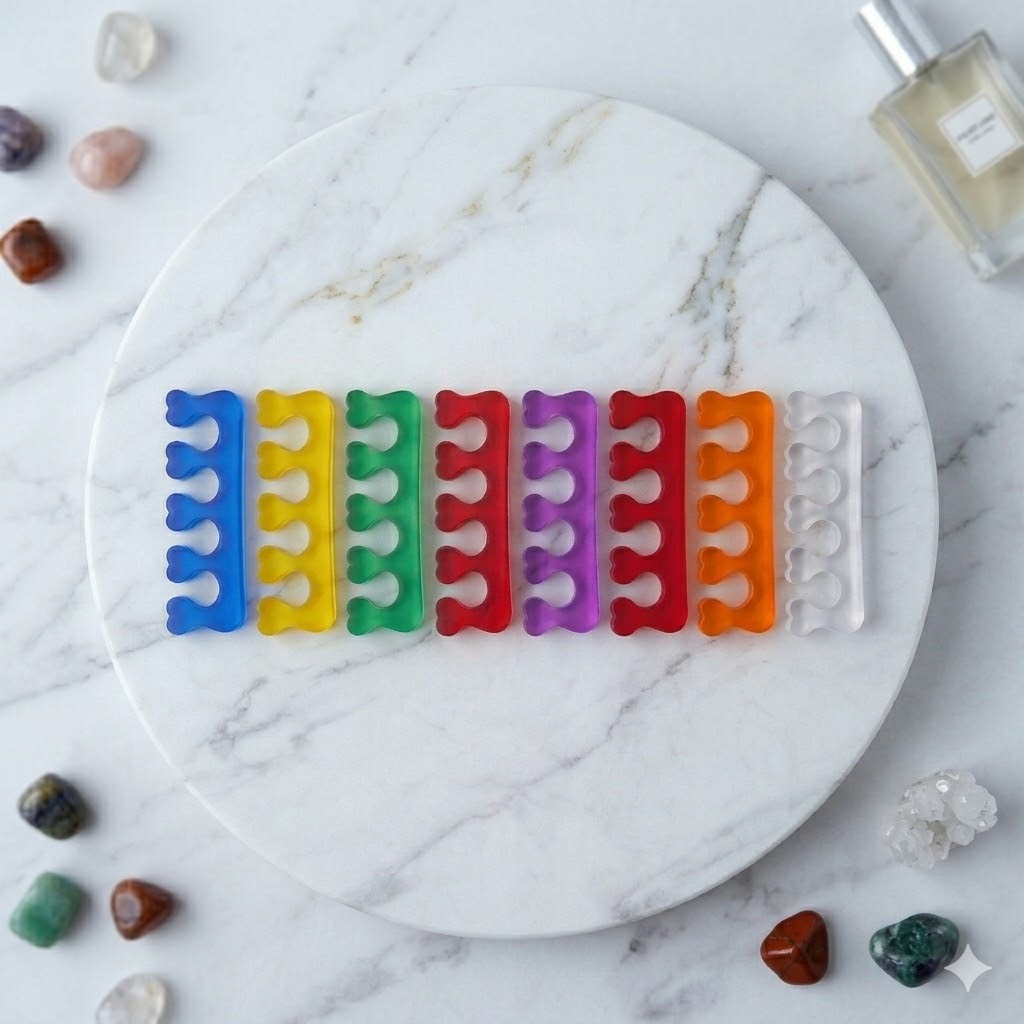 Separador de Dedos Silicone Ideal Para Pedicure Manicure Conforto Reutilizável em Oferta na Shopee