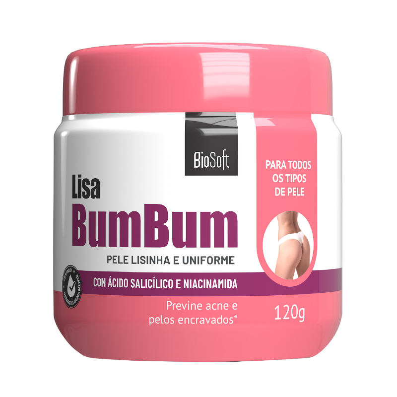 Creme Lisa BumBum 120g Bio Soft em Oferta na Shopee