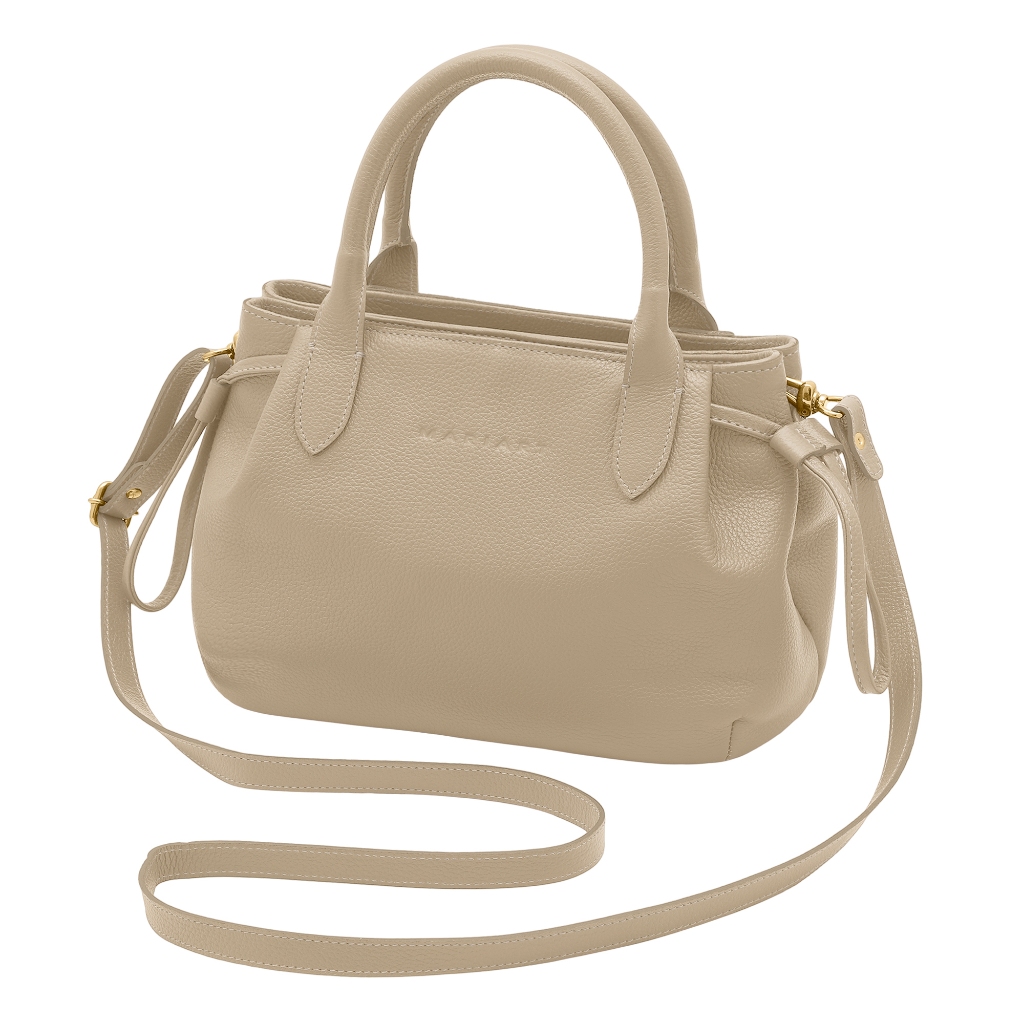 Bolsa Feminina Transversal De Couro Bovino Legítimo Mariart Mini Capitólio