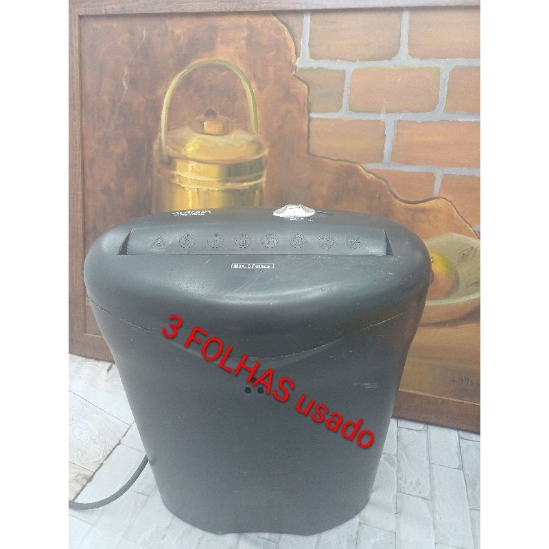 Fragmentadora de Papel Aurora 3 folhas ( usado)