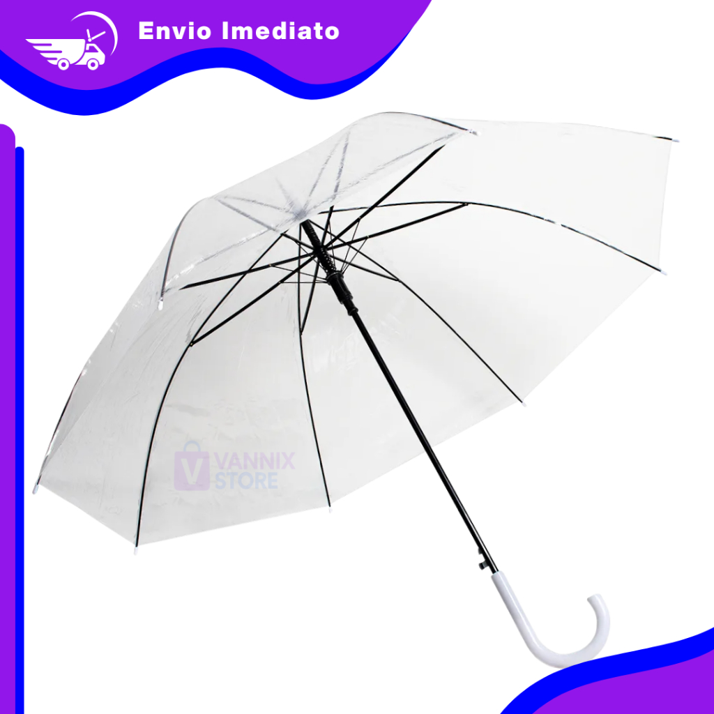 Guarda-Chuva Transparente Automático – Kit Econômico modernas premium