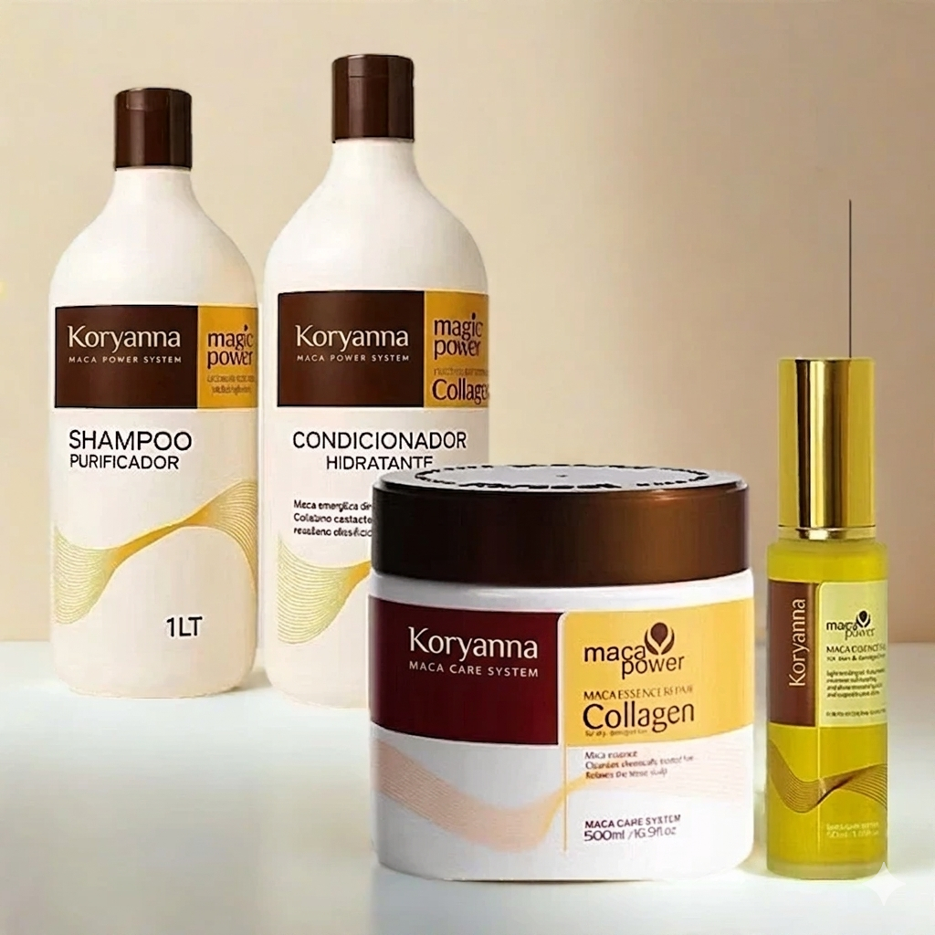 Kit shampoo novo 1L Condicionador novo 1L mascara 500g óleo  novo.