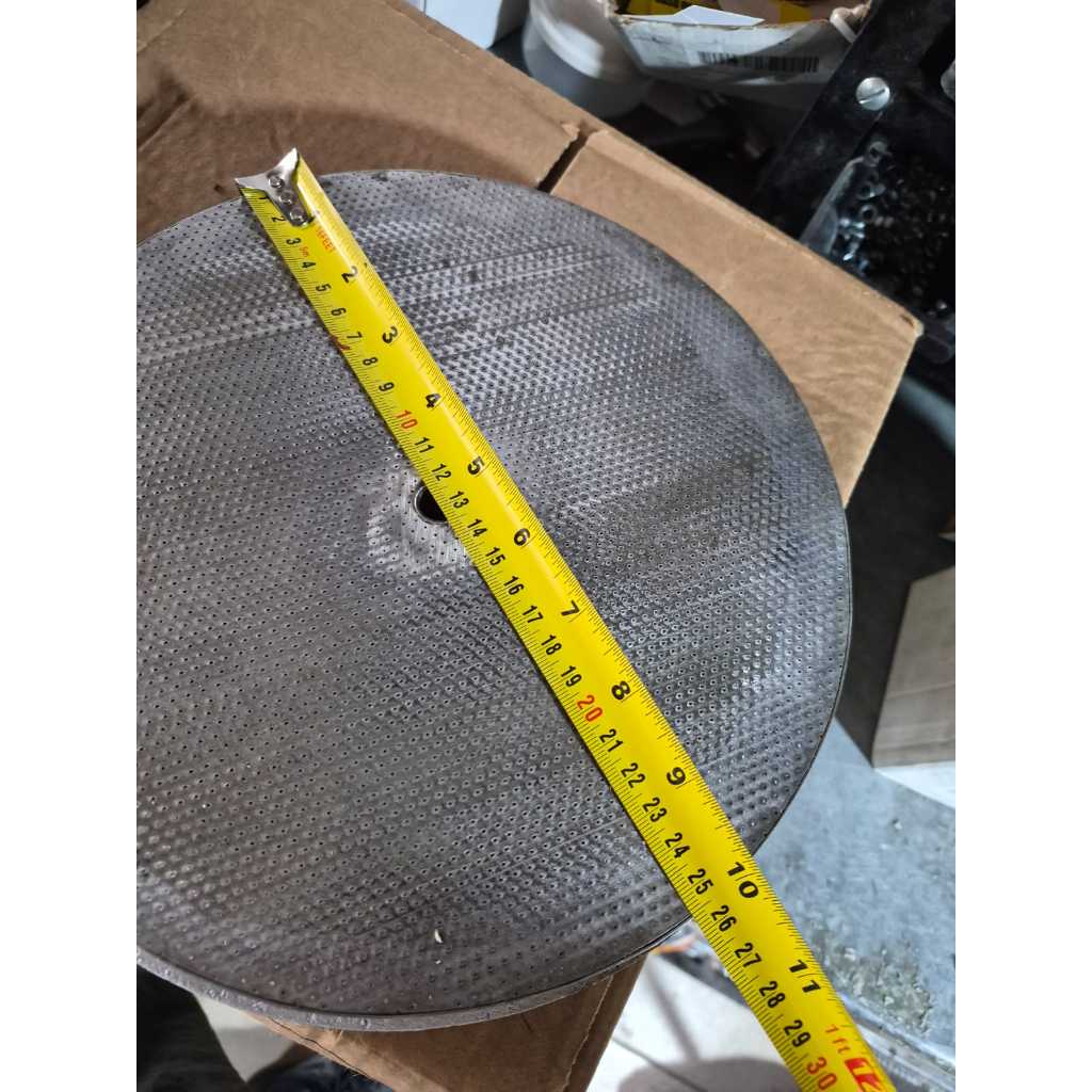 Crivo Peneira para Despolpadeira Metvisa e Braesi DES-20 Fabricação Artesanal Super