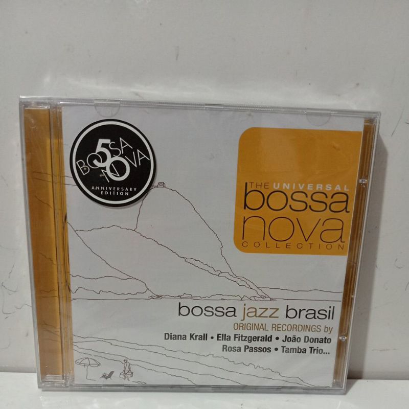 Cd Bossa Jazz Brasil Diana Krall,Ella Fitzgerald,Rosa Passos, João Donato... Lacrado de Fabrica