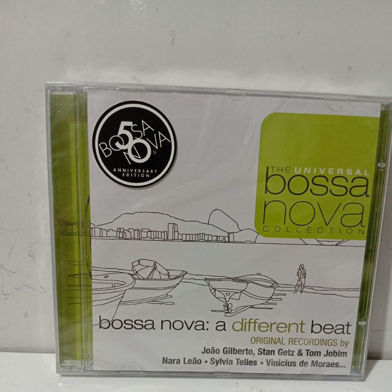 Cd Bossa Nova A Different Beat João Gilberto, Tom Jobim,Nara Leão,Stan Getz... Lacrado de Fabrica
