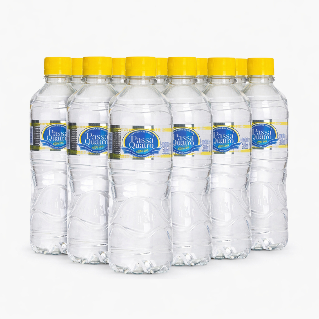 Água com Gás Passa Quatro 510ml  Fardo Com 12 Unidades