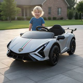 Carro Elétrico Sport Infantil Bateria com Música Luz e Controle Remoto Brinq Kids em Oferta na Shopee