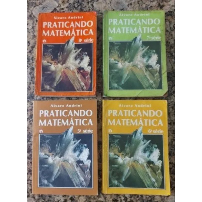 Praticando MATEMÁTICA livro do professor impresso e encadernado do 6° ao 9° ano Álvaro Andrini