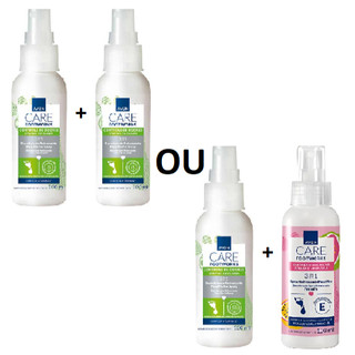 Desodorante Spray Para os Pés Tradicional ou Maracujá E Goiaba Foot Works Care Kit com 2 Unidades - 100ml