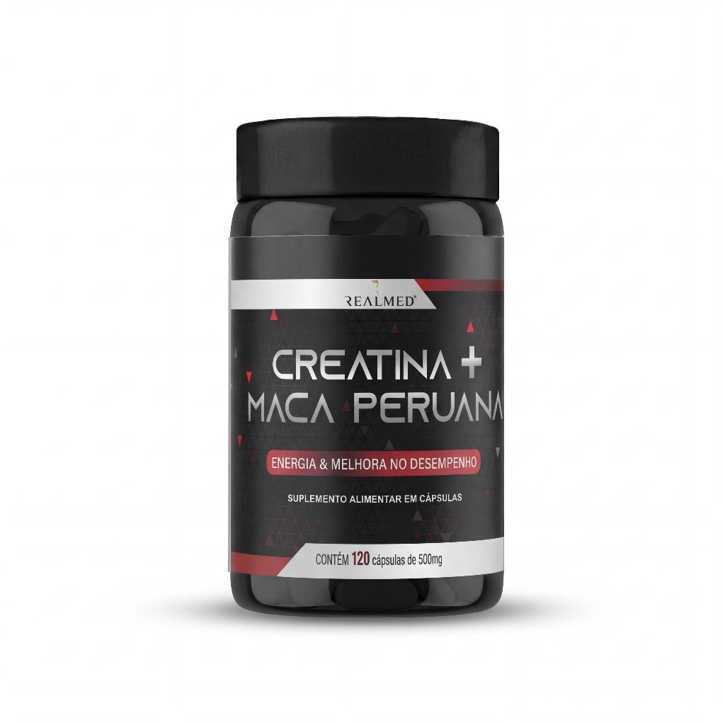 Creatina Turbo + Testo 500 mg • 120 Cápsulas — Potência, Resistência e Recuperação