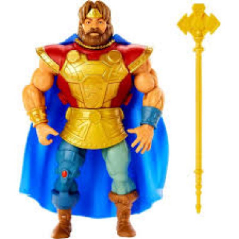 rei randor motu origins king randor he-man masters of the universe origins masterverse revelation mentor pai do heman