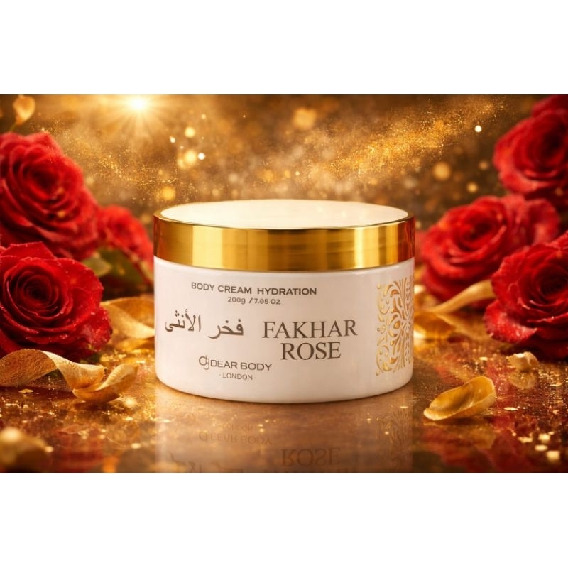CREME FAKHAR ROSE LONDON 200G