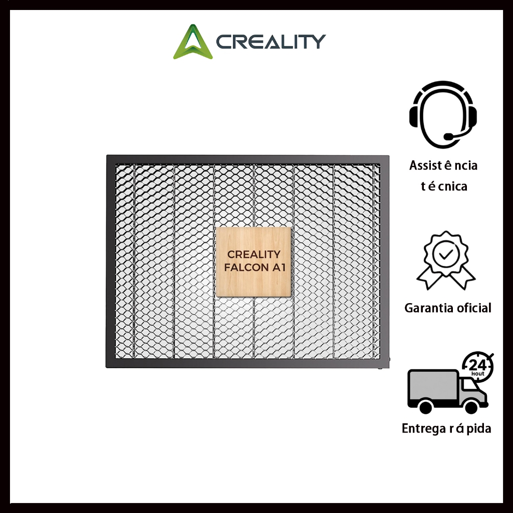 Creality 460*346mm Favos De Mel Placa Alumínio Para A1/A1 PRO Máquina de gravaçã