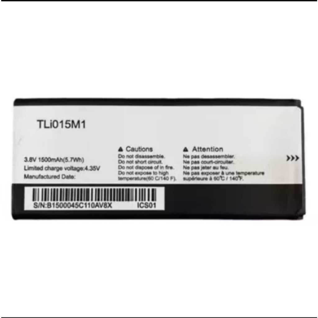 BATERIA  TIi015M1 ALCATEL PIXI 4 (0,4) 4034E ENVIO JA