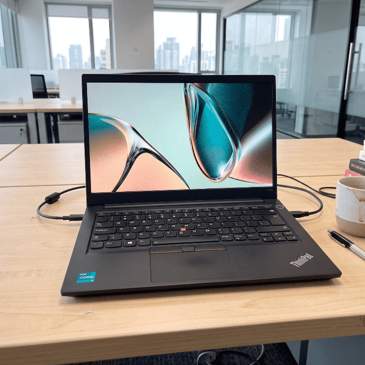 Notebook Lenovo Resistente ThinkPad E14 Gen 2 - Core i5 | 11ª geração | 256GB SSD | 8GB DDR4 | 14"