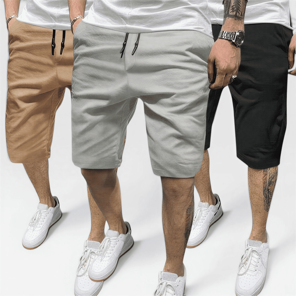 Bermuda Sarja Colorida Premium Masculino Diversa Cores