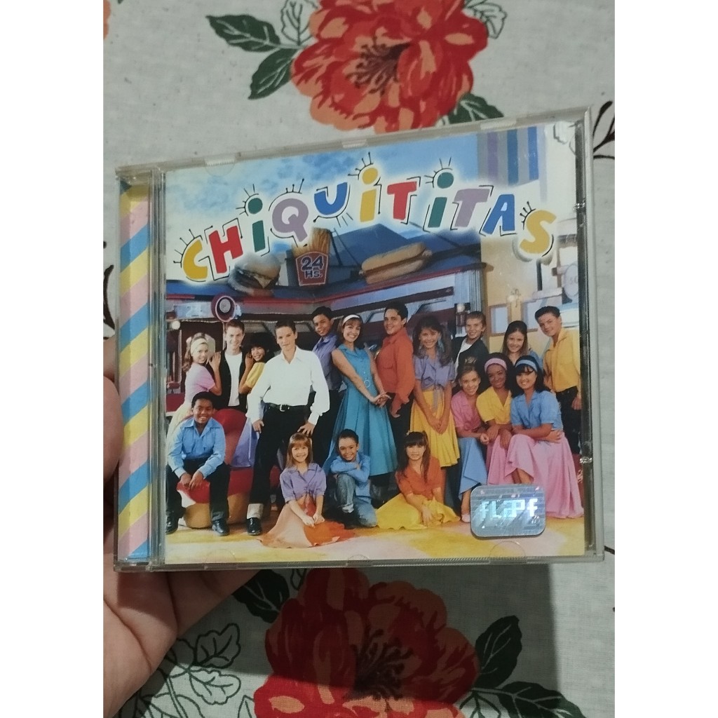 Cd Chiquititas 3 sony music novela música infantil pop vintage antigo anos 90 trilha sbt