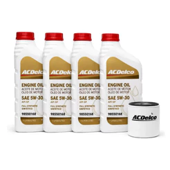Kit 4L Óleo 5w30 Sae Api Sn Acdelco Original Acdelco + Filtro de Óleo 98550168 / 889058445