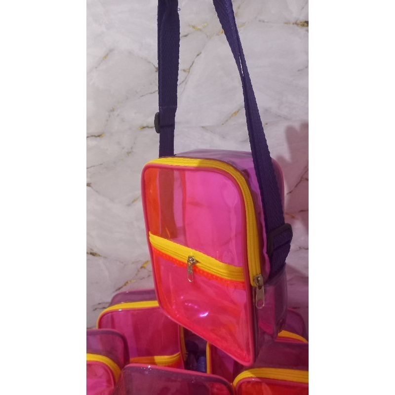 bolsas personalizadas infantil brindes lembrancinhas aniversario transparente lembranças festa mochilas neon cristal