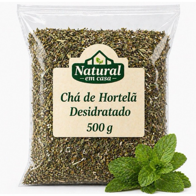 Chá de Hortelã Desidratado a Granel – Qualidade e Frescor 🌿