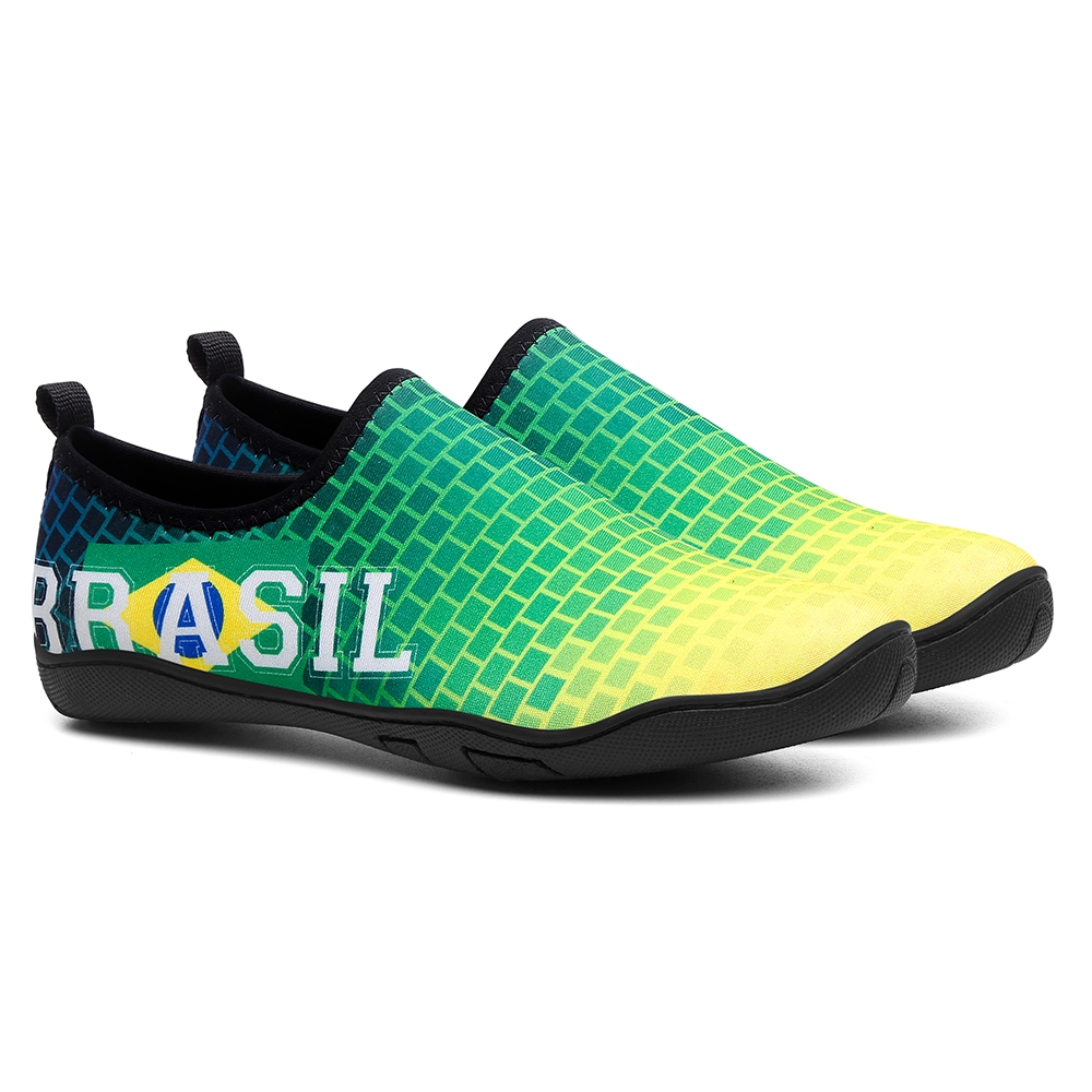 Sapatilha Neoprene Moderna Aquática Ciclismo Trilha Pesca Caminhada Rapel Conforto Solado Emborrachado e Antiderrapante