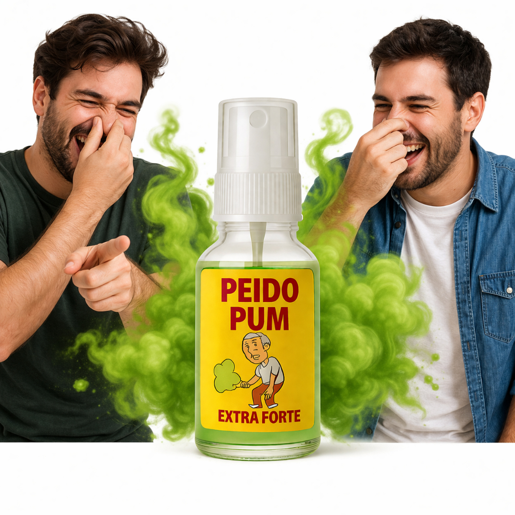 Peido Spray  Perfume de Pum Pegadinha Super Forte - Zoação Garantida - Pegadinha - Trolagem TikTok