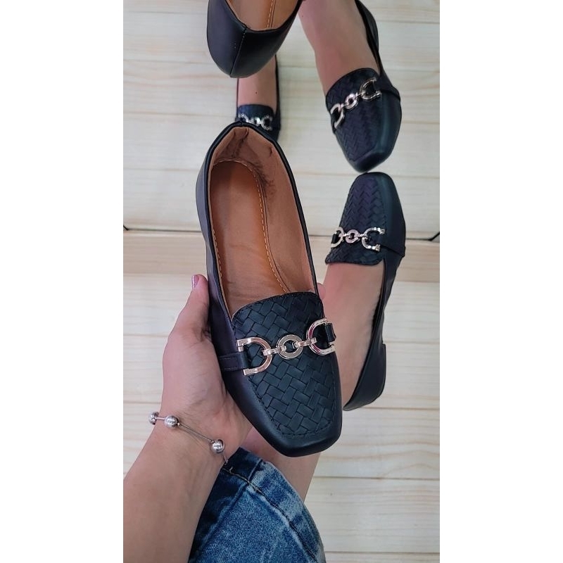 Sapatilha Feminina Confortável Antiderrapante Macia Elegante Casual Trabalho