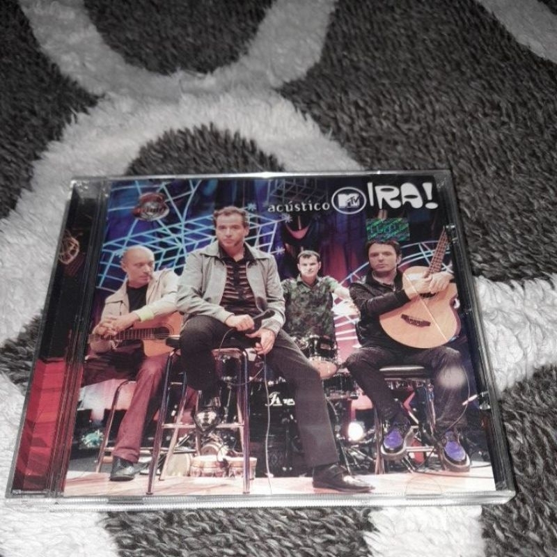 CD ORIGINAL - IRA! "Acústico MTV"  de época NACIONAL/ACRÍLICO/MARCAS SUPERFICIAIS Pitty Samuel Rosa