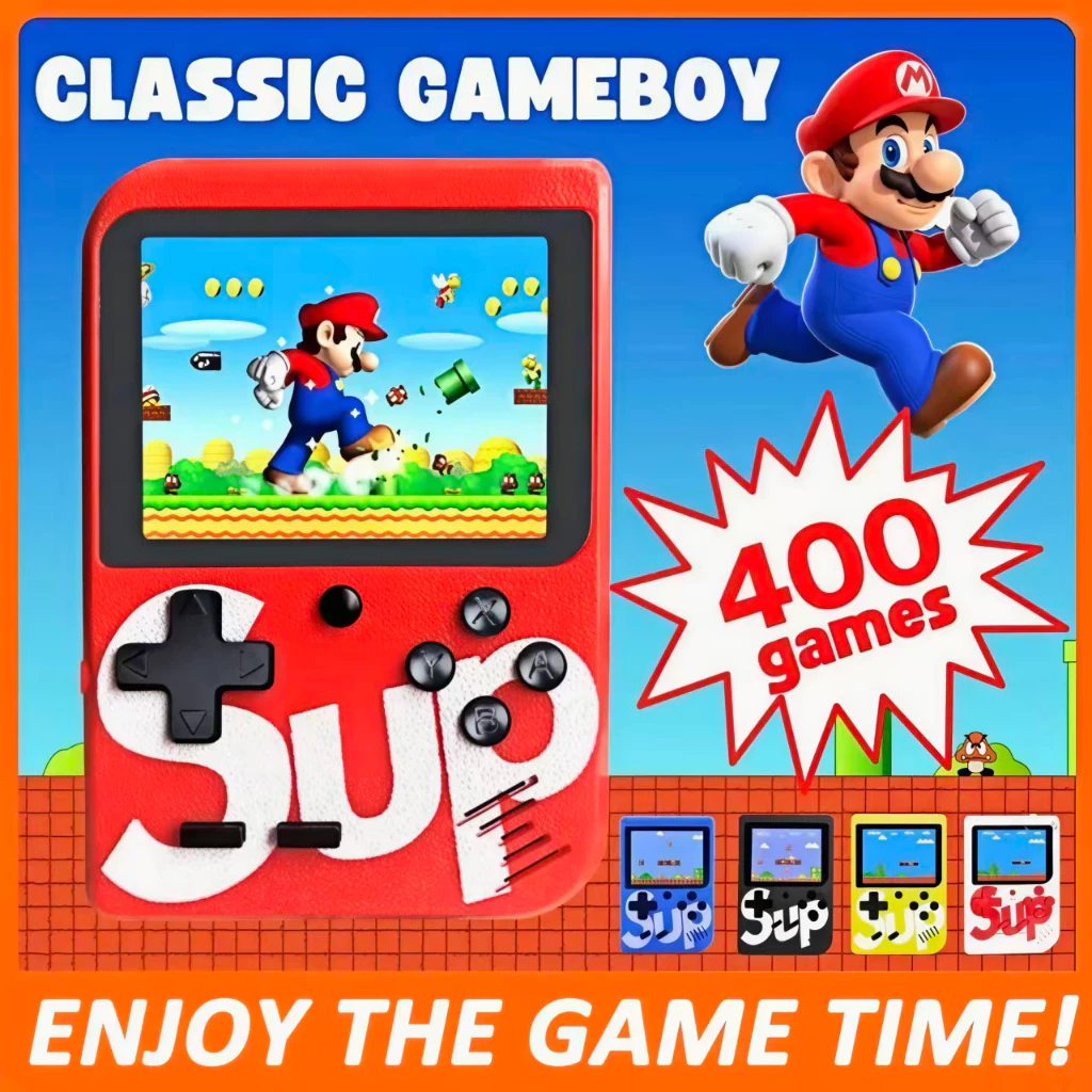 Mini Video Game Sup Game Box 400 Games In 1 Portable Old Classic Games From The 80s