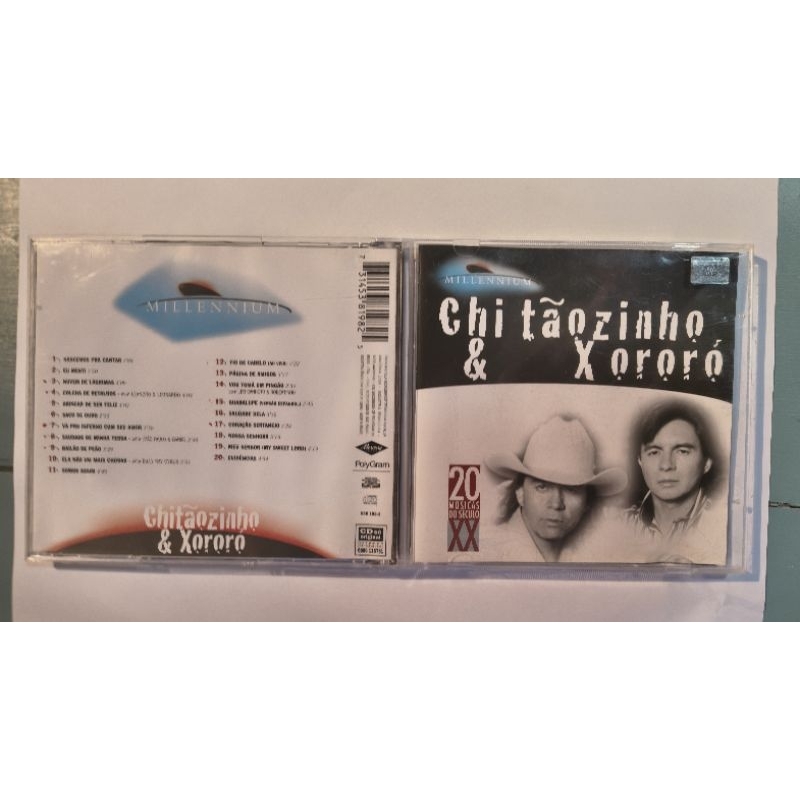Cd Chitãozinho E Xororó - Millennium