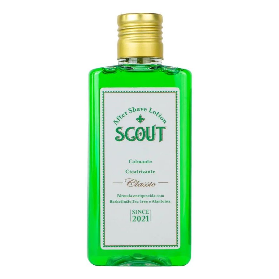 Loção Pós Barba Classic Calmante E Cicatrizante 140ml Scout