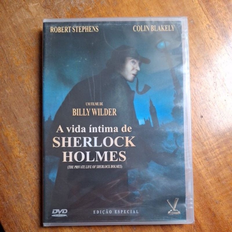 dvd a vida íntima de Sherlock Holmes original (lacrado)