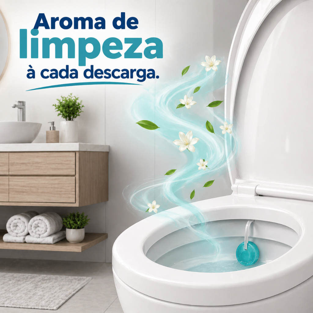 Kit 3/6/12 Pedra Pastilha Sanitaria Novo Frescor 22g Banheiro Vaso Antiodor Limpeza Higiene Limpeza — imagem 2 de 2