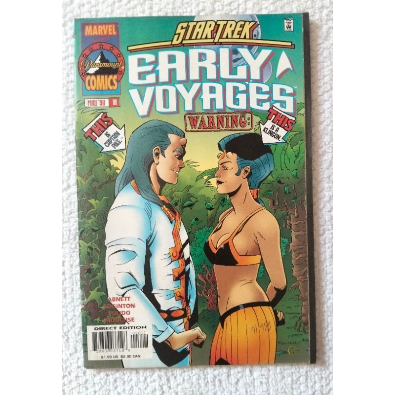 Star Trek: Early Voyages (1997) /Marvel Comics #16 May '98 (Original Americana) Importada