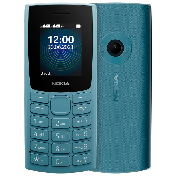 Celular para idoso Nokia 110 TA-1567 / Dual SIM / 4G / 1.8" / 2GB - Charcoal ATENÇAO E UM 4G