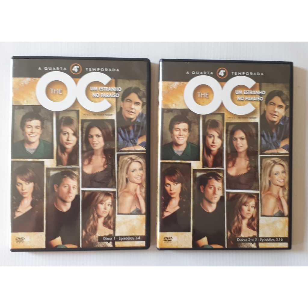 Dvd The OC Um Estranho no Paraíso - 4ª Temporada - 5 Discos Sem Luva - Original Usado - Leia o Anúncio