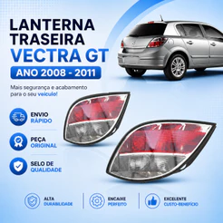 Lanterna Traseira Vectra Gt Ano 2008 2009 2010 2011