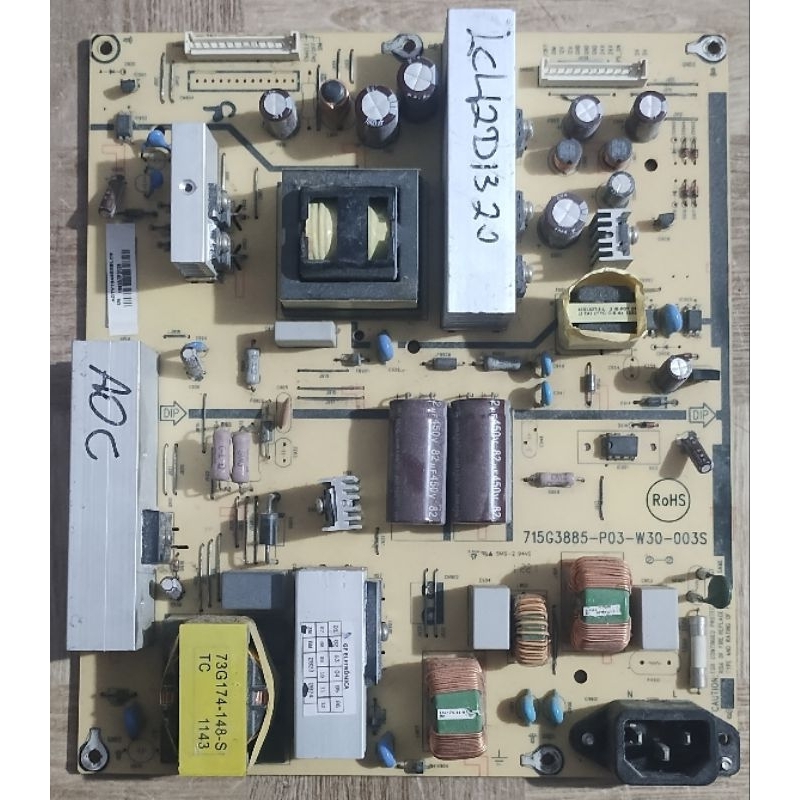 placa fonte tv AOC lc42d1320 715G3885-P03-W30-003S