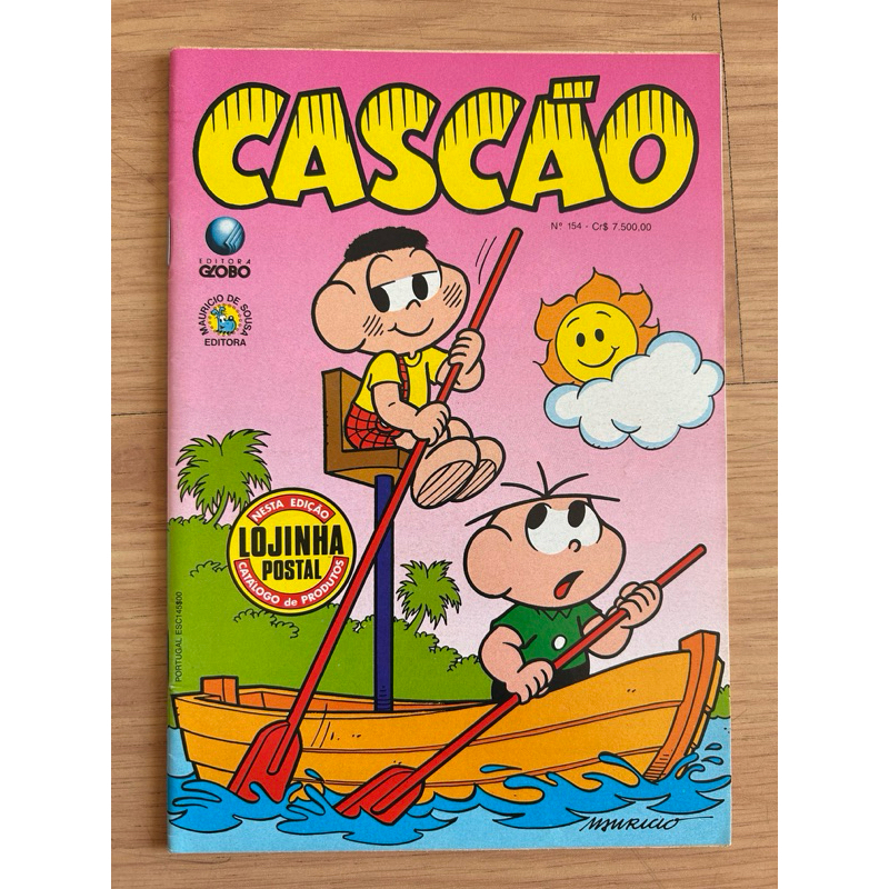 Cascão 154 editora Globo